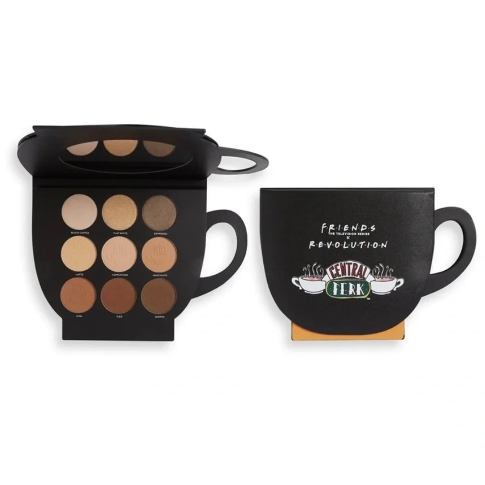 Friends x Revolution Central Perk Light to Medium Eye Shadow Palette